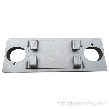 service de forgeage pour plaque de chemin de fer